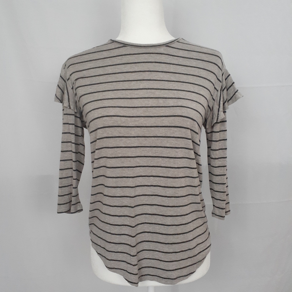 Anthropologie Dolan Gray Jersey Knit Ruffled